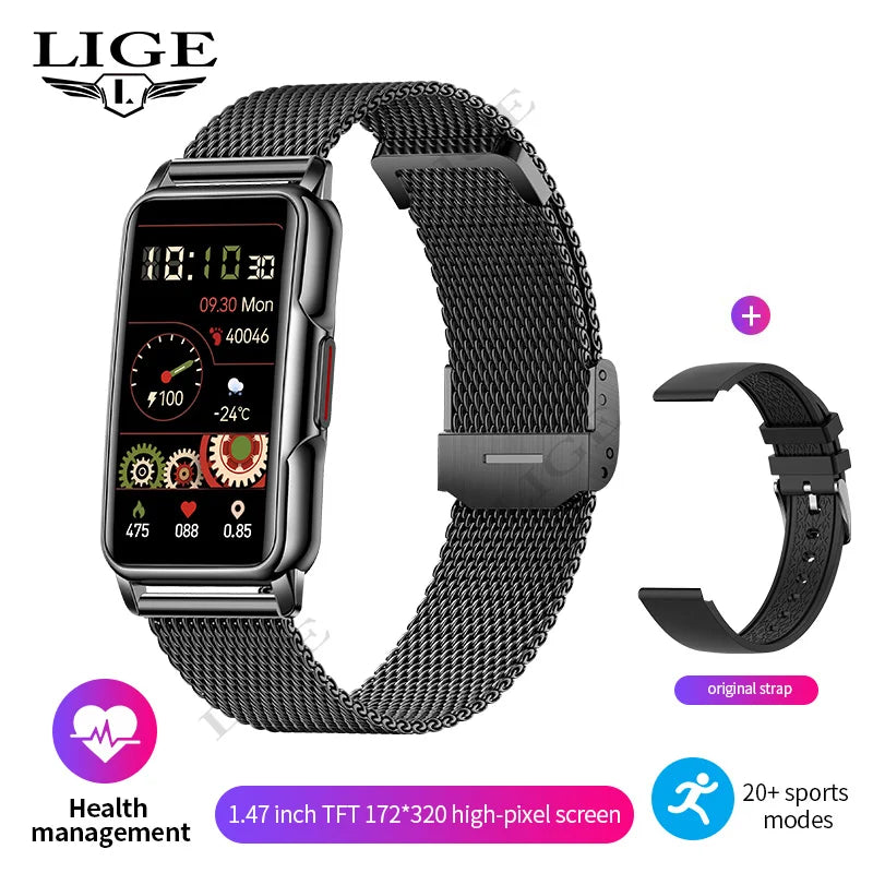 Pour Android IOS Bracelet intelligent  Smartwatch fréquence cardiaque sang oxygène étanche Sport Bracelet intelligent montre