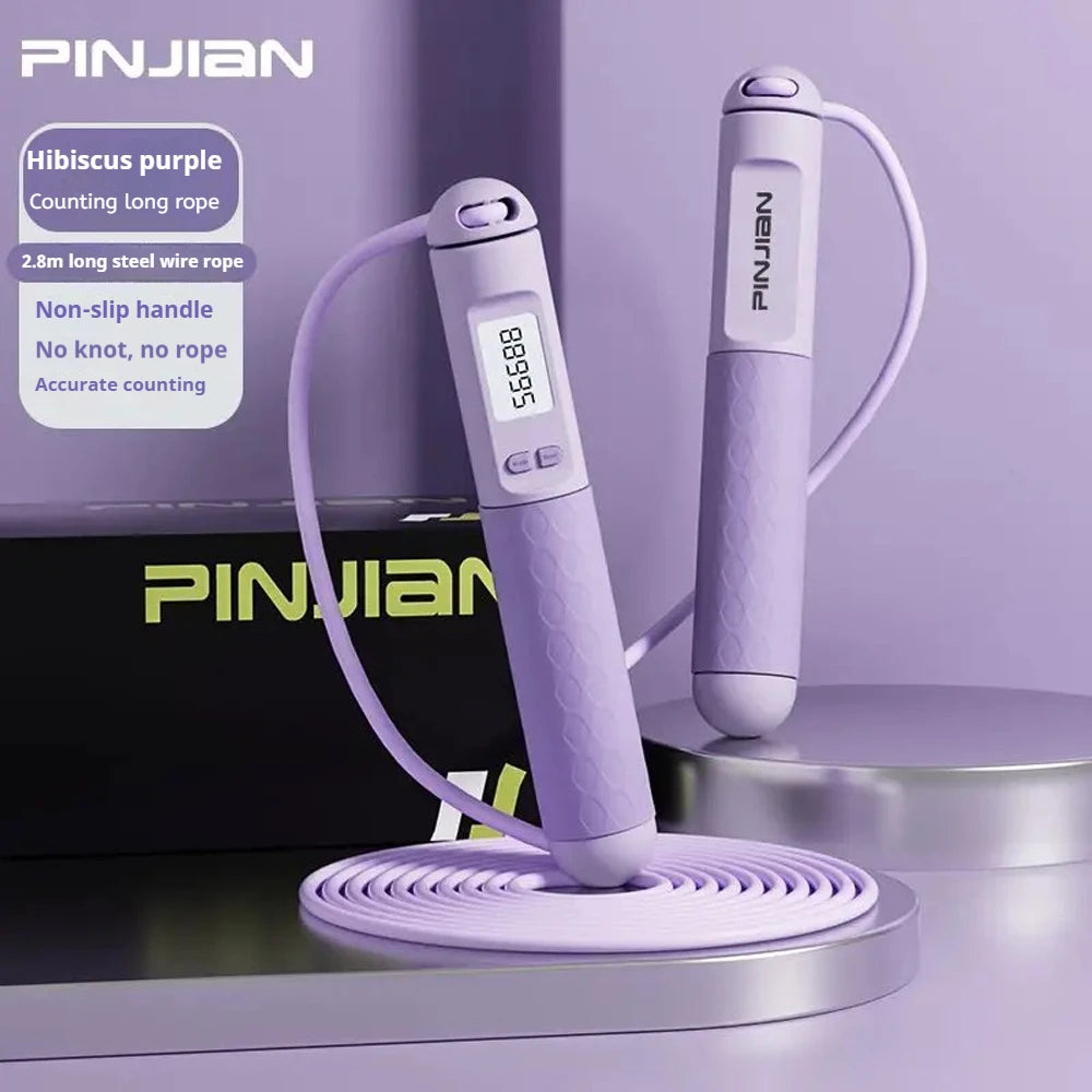 Corde à sauter sans corde avec compteur numérique pour un suivi précis de vos performances