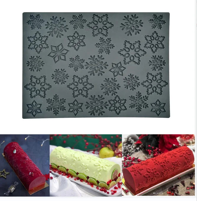 Rouleau suisse texturé Silicone tapis moule