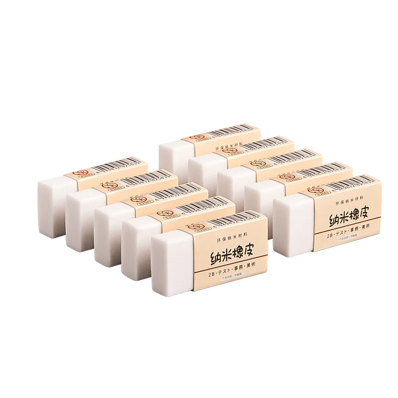 Gommes artistiques sans miettes, sans marques, pour élèves du primaire, propres, Non toxiques, effacer les mots dans les lignes, 24/30 pièces