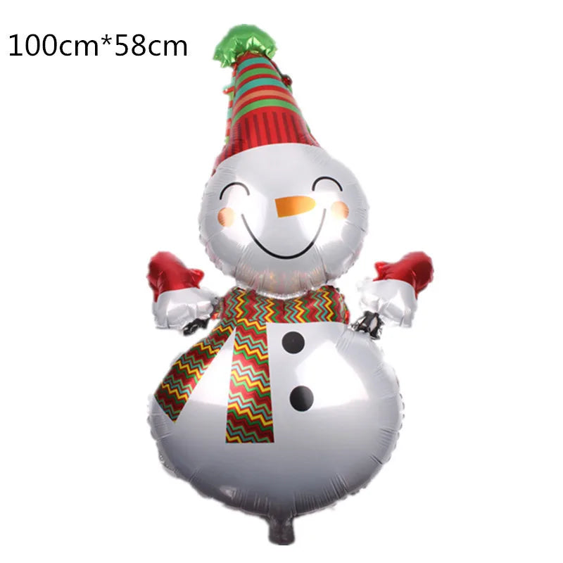 Ballon bonhomme de neige bricolage