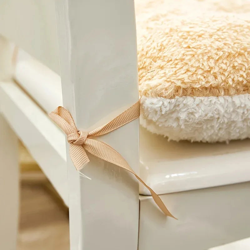 Coussin de chaise d'hiver ultra-doux