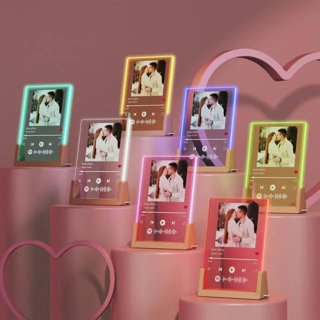 Plaque musicale Spotify personnalisée