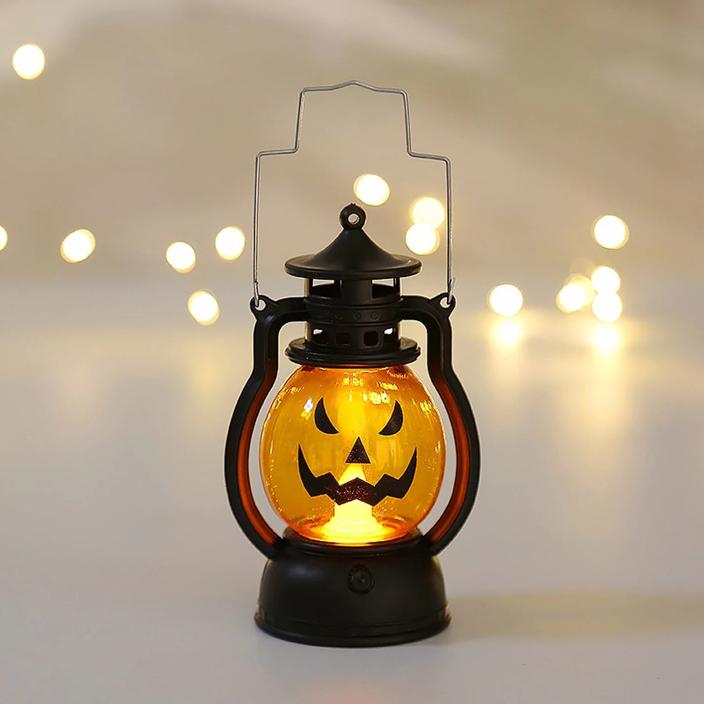 Lampe à Huile LED pour Halloween,  Lanterne