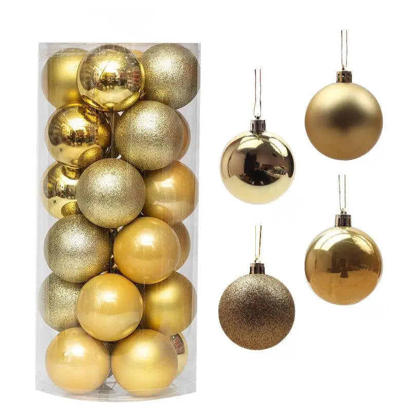 Boules de Noël brillantes