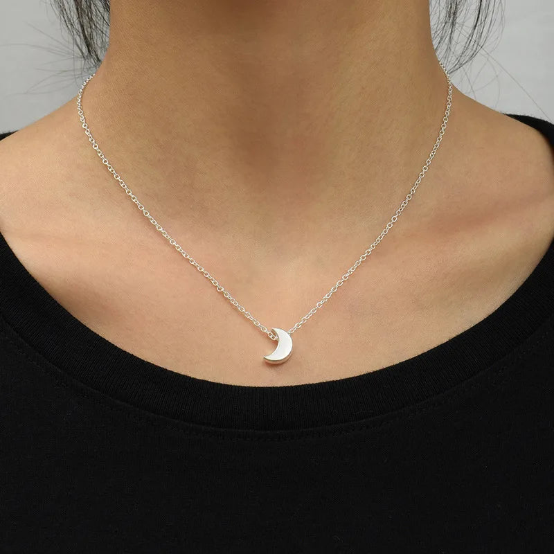 Mode minimaliste deux feuilles pendentif colliers pour femmes bijoux