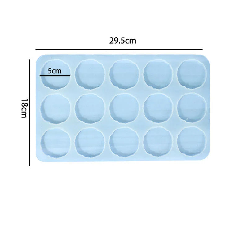 Support de téléphone portable irrégulier, moule en résine époxy pour bricolage, Support de téléphone portable, moule en Silicone, Support de poignée de téléphone, outils de Support de bureau