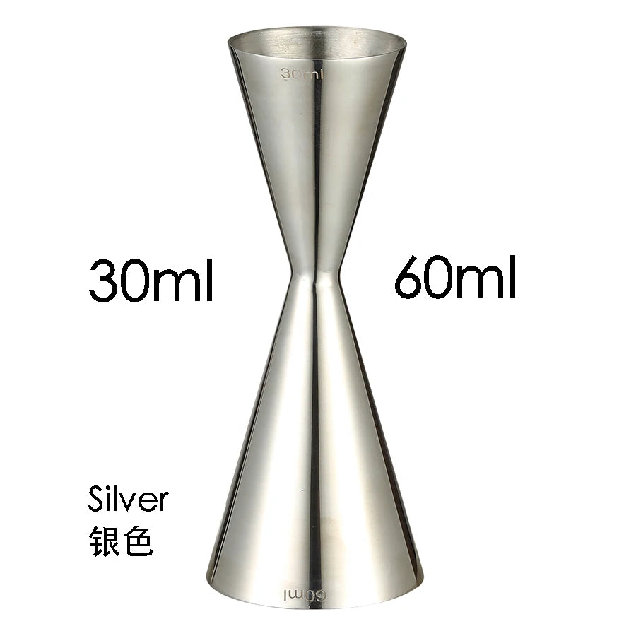 Doseur à cocktail double style japonais, mesure pour bar, outils de bar, 30/60 ml