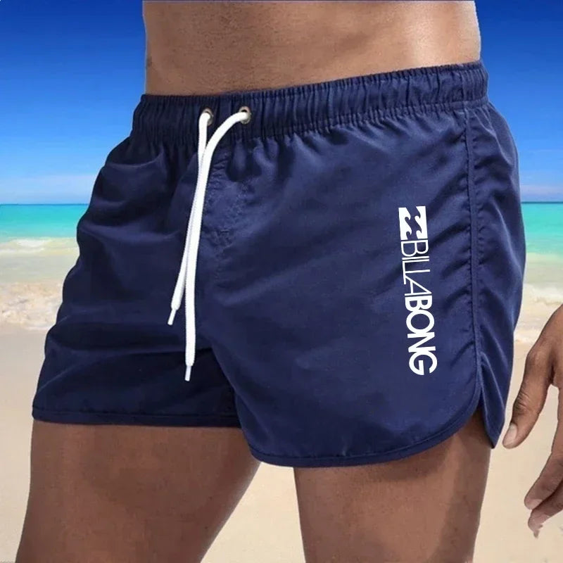 Short de plage d'été à séchage rapide pour hommes et femmes, court de course de fitness en plein air, short de surf multicolore