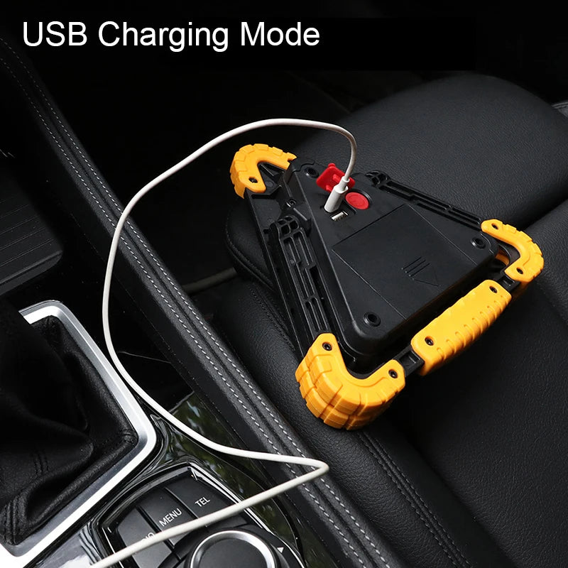 Lumière de secours LED aste pour l'installation de véhicules, Trilight Triangle, Analyste de sécurité de voiture, Accessoires, Danger d'iode, 4 modes