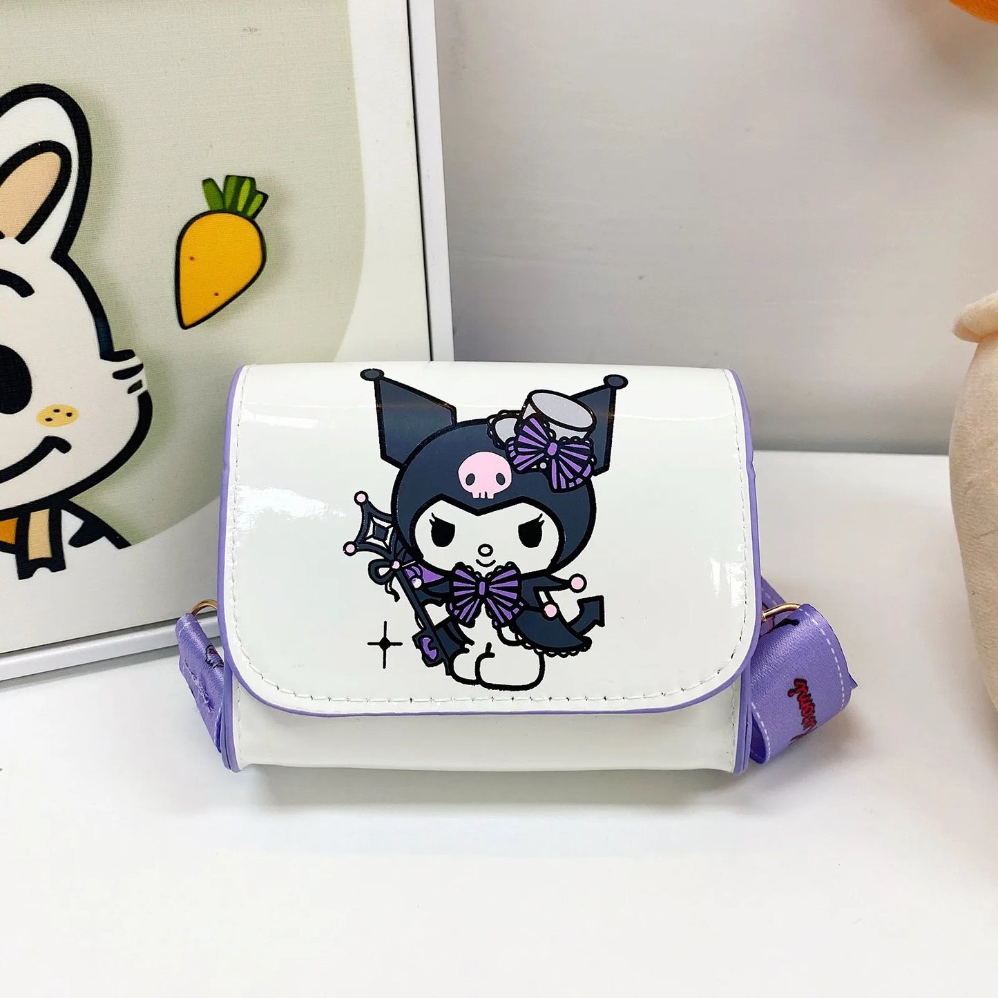 Sac à bandoulière Anime Kuromi Stitch, mini sacs à bandoulière
