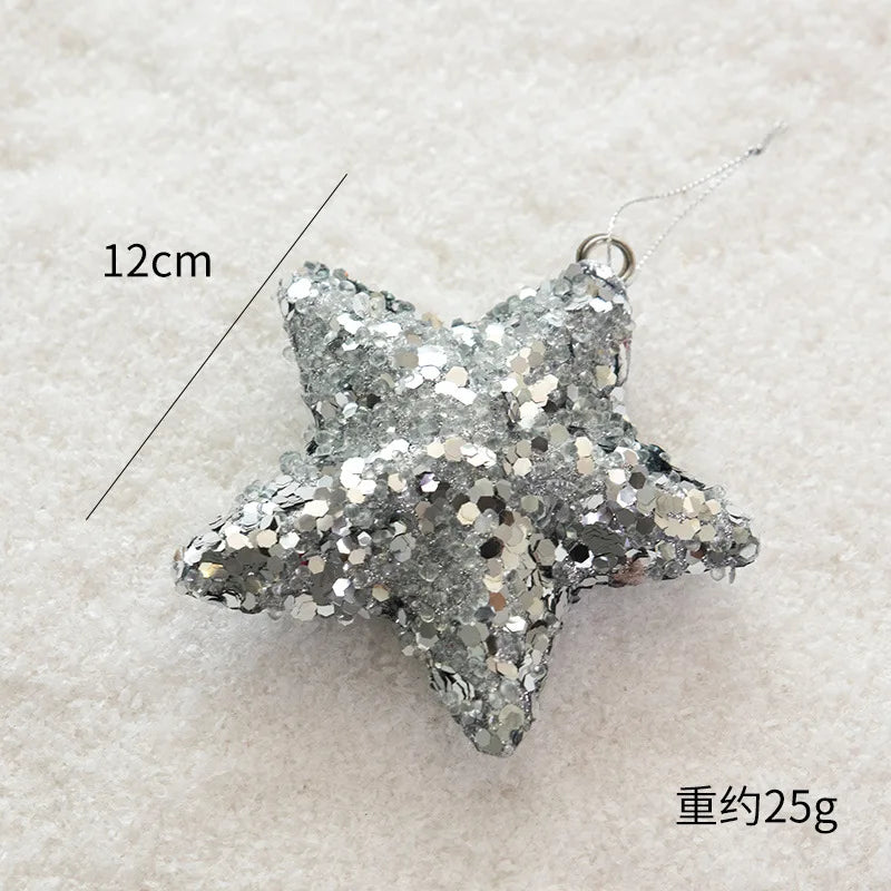 Boule de paillettes de Noël pour la décoration de la maison