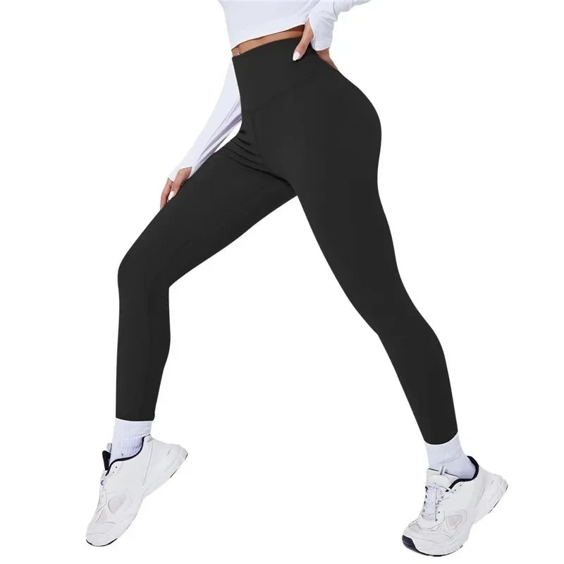 Leggings de yoga taille haute pour femmes, collants de sport, pantalons de course sexy, leggings de levage des fesses, collants de fitness, leggings push-up