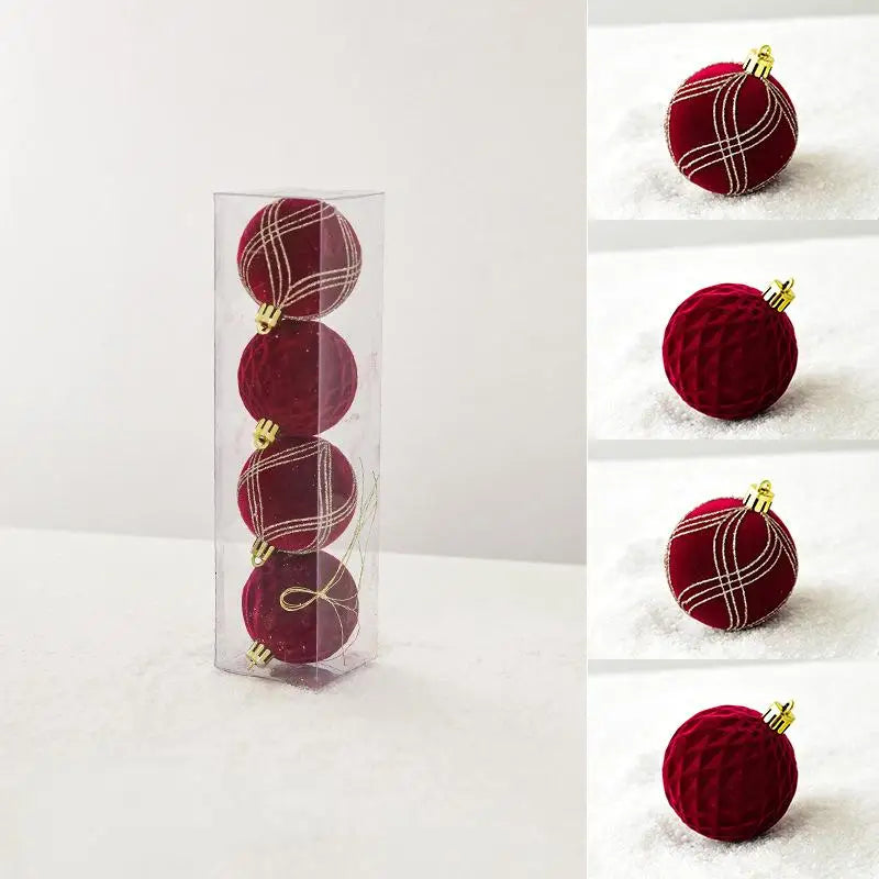 Boules de Noël brillantes