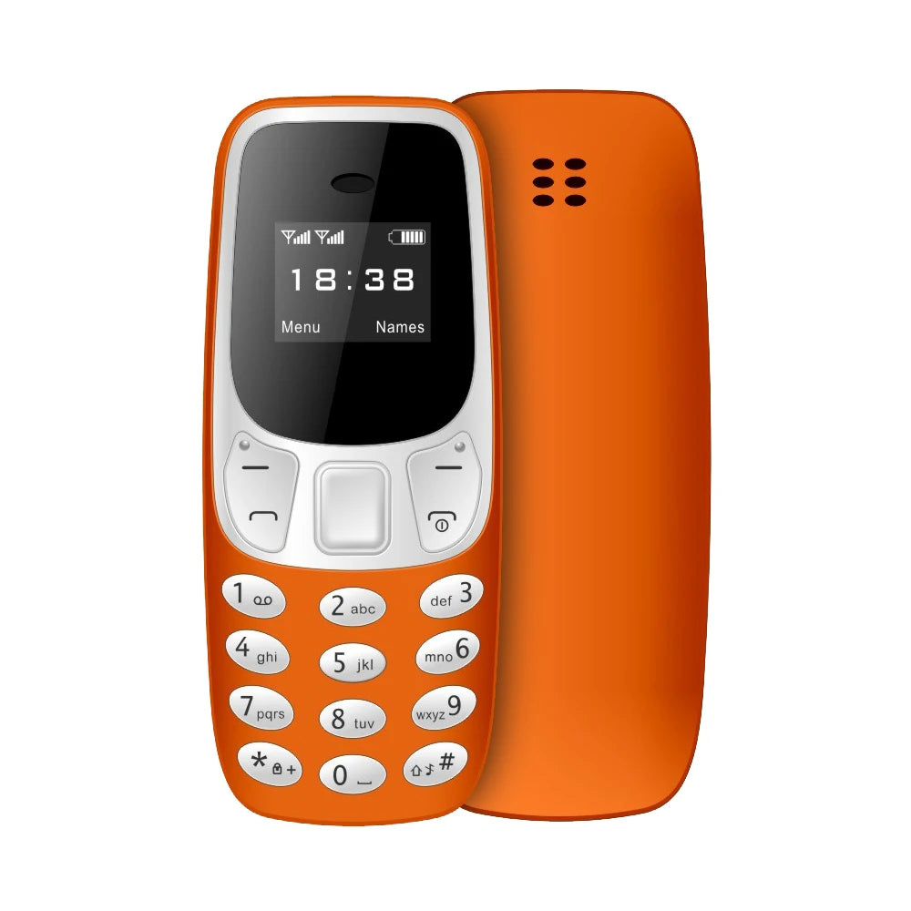 SERVO Petit Téléphone Portable Bluetooth Dialer voix Magique Faible Rayonnement Téléphone Enregistrement D'appel 2/3 SIM GSM Débloqué Mini Téléphone Portable
