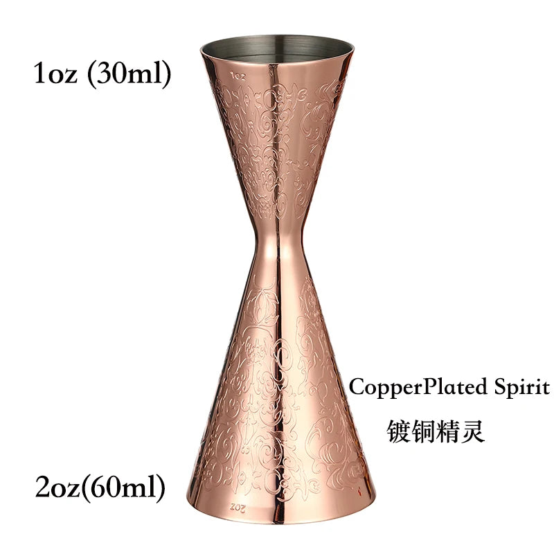 Doseur à cocktail double style japonais, mesure pour bar, outils de bar, 30/60 ml