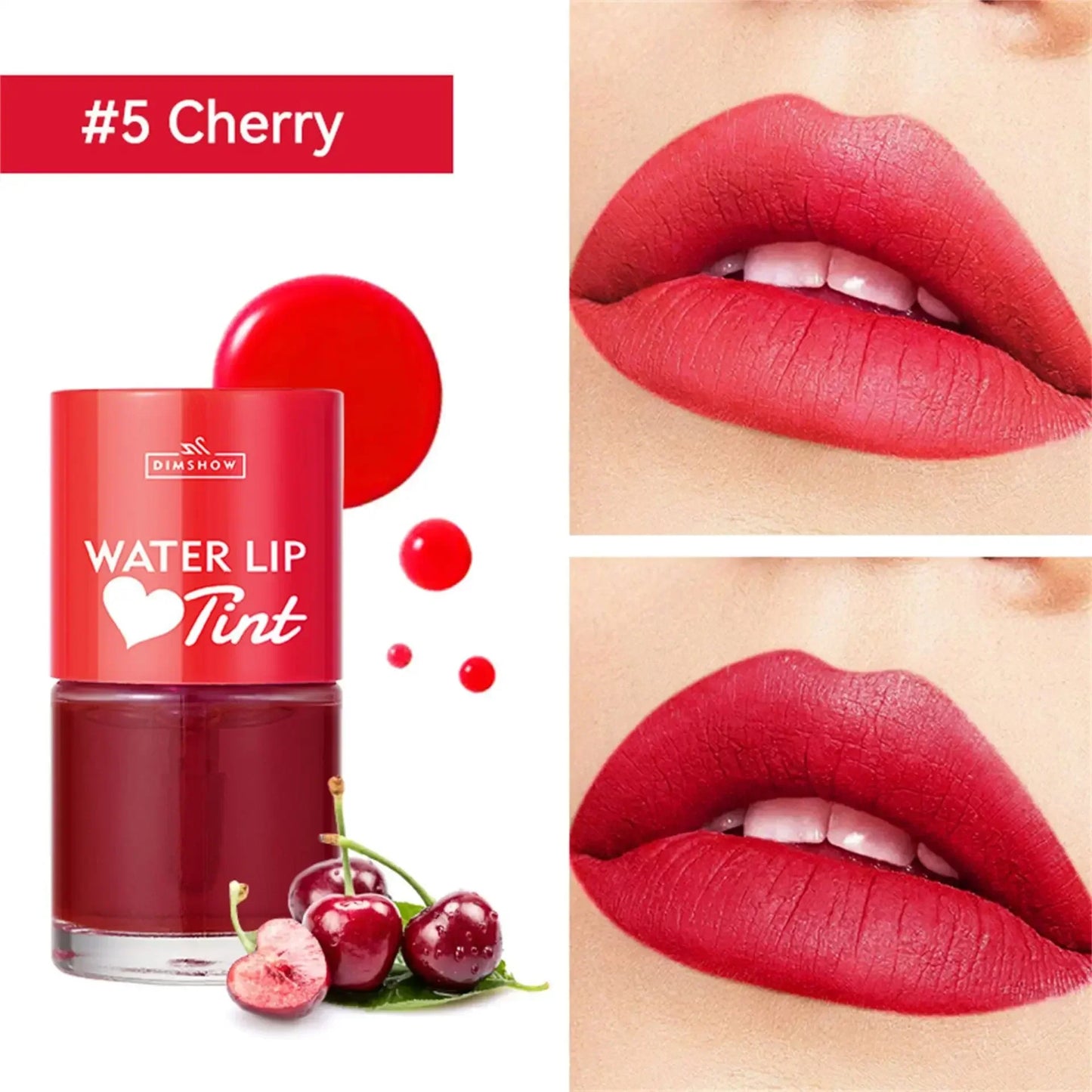 Teinte teinture liquide rouge à lèvres et Blush 2 en 1 étanche miroir brillant à lèvres eau teinte à lèvres Non collant lèvres yeux joue maquillage cosmétique