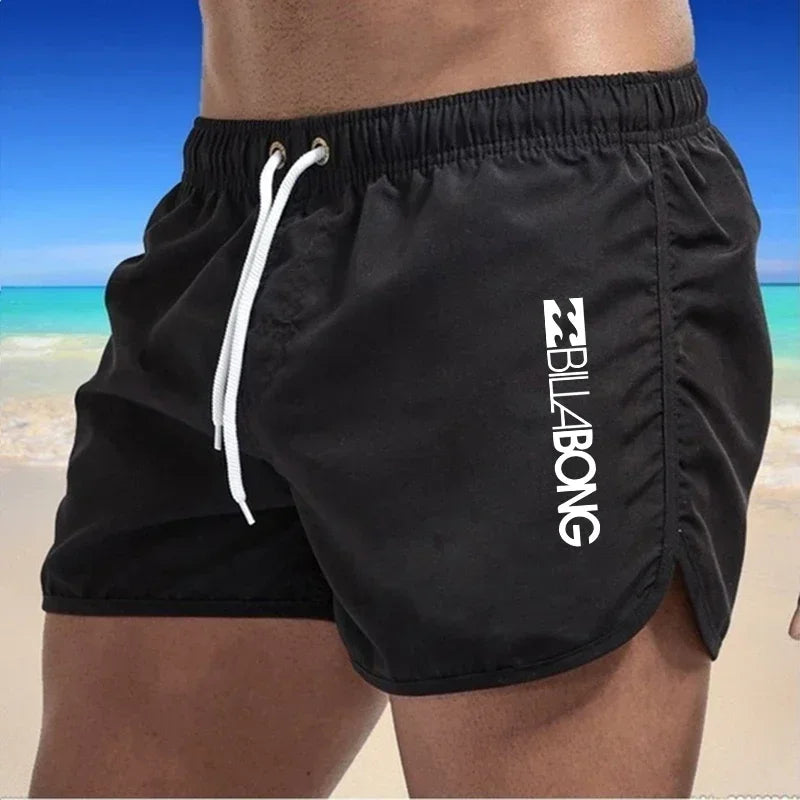 Short de plage d'été à séchage rapide pour hommes et femmes, court de course de fitness en plein air, short de surf multicolore
