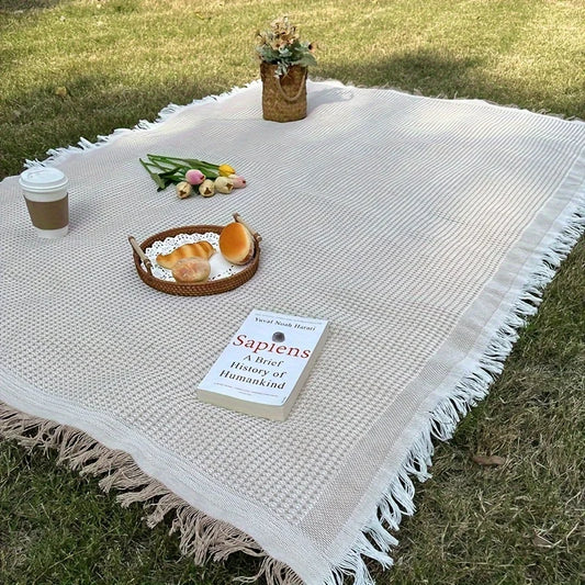 Couverture de camping, tapis de pique-nique, durable, légère, imperméable, lavable à la main, adaptée à un usage extérieur sur les pelouses et les tentes