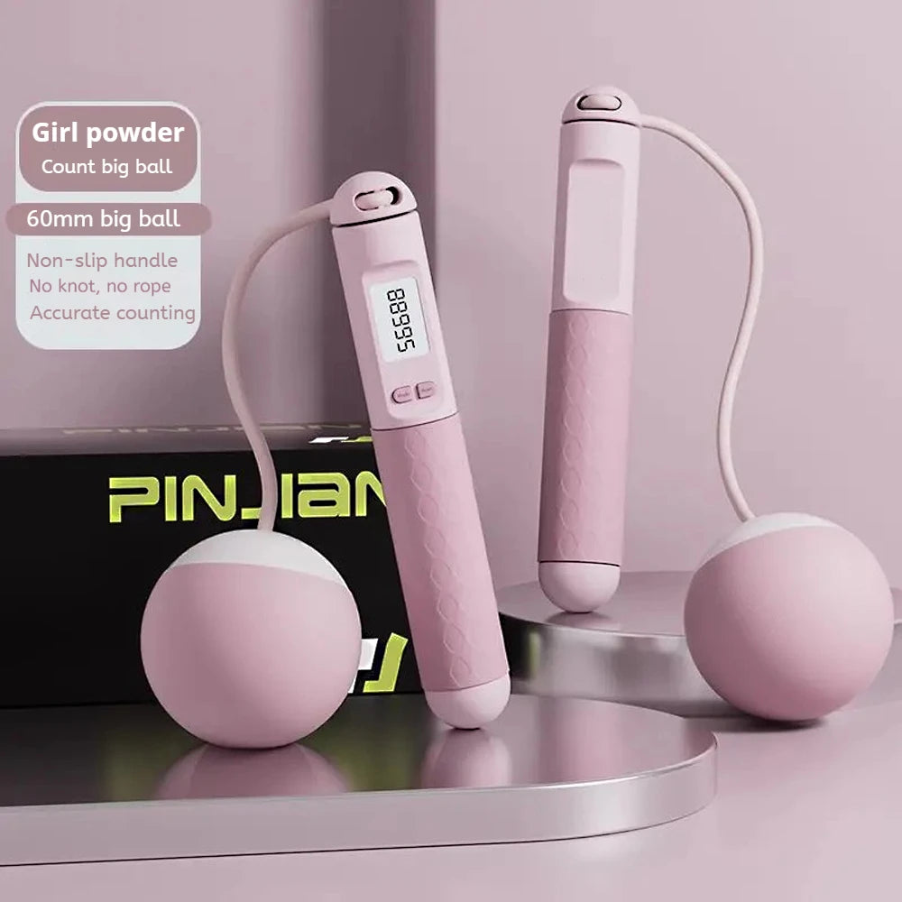 Corde à sauter sans corde avec compteur numérique pour un suivi précis de vos performances