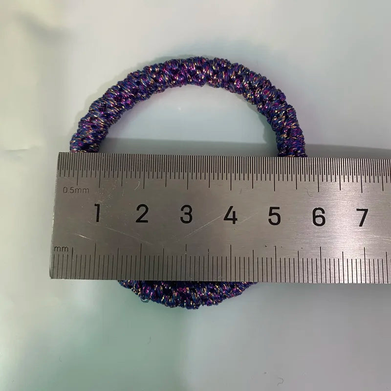 6pcs/lot élastique pour cheveux pour femmes élastique cheveux femmes ,Élastiques et chouchous attache cheveux bandes en caoutchouc à haute élasticité pour bracelets, élastique cheveux noire montres femmes knekki haar