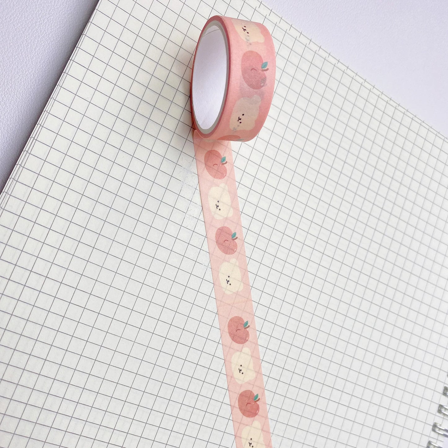 Ins – autocollant de scellage ours Fruits légumes, 1 pièce, bande décorative de masquage, Style Simple, papeterie créative d'étudiant