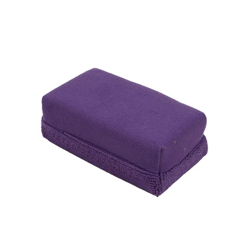 Tampons applicateurs de cire de voiture en Microfibre, éponge de cire douce pour détail automobile, mousse rectangulaire, soins de peinture automobile, tampon de polissage, nettoyage automobile