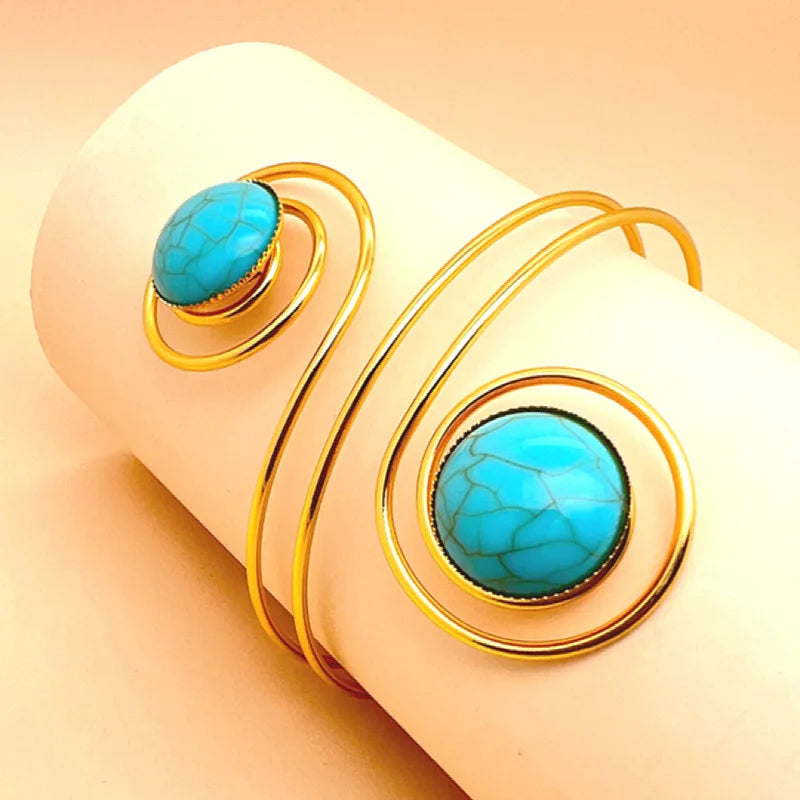 Nouveauté Bracelet de bras réglable couleur or brassard Bracelet mode Pulseiras Bijoux amant Bracelet Hip Hop bracelets pour femme