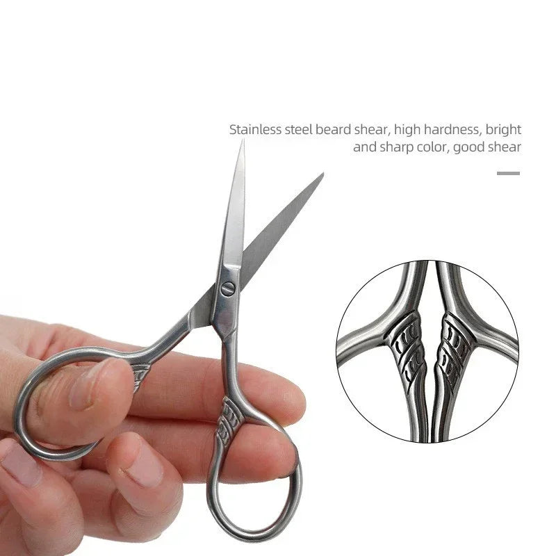 Ensemble de pinceaux de rasage pour hommes, poils de sanglier portables, brosse à barbe naturelle pour le nettoyage du visage, outil de coiffure