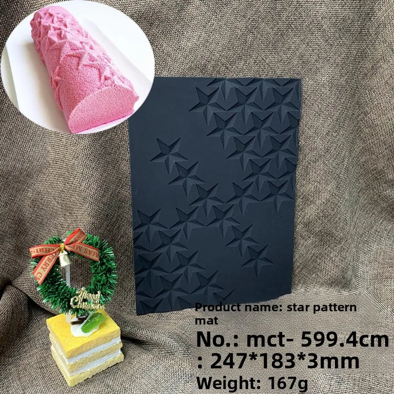 Rouleau suisse texturé Silicone tapis moule