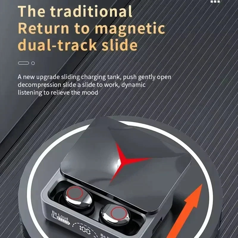 TWS M90 casque sans fil écouteur de jeu Bluetooth 5.3 Sport écouteurs avec micro casque sans fil pour iPhone 16 15 14 13 Xiaomi