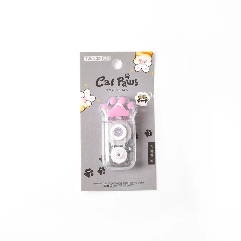 Mr. Paper – ruban correcteur griffe de chat mignon, 3 styles, créatif, grande capacité, fournitures scolaires mignonnes, papeterie, accessoires Kawaii