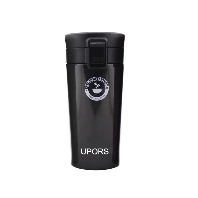UPORS – tasse Thermos de voyage en acier inoxydable, pour café et thé, Premium, flacon sous vide, Thermos