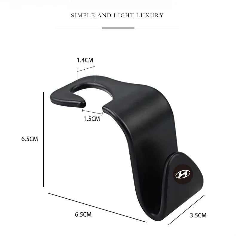 Crochet universel pour appui-tête de siège de voiture, pour Hyundai i30 Tucson i20 Accent i10 Elantra Veloster Getz