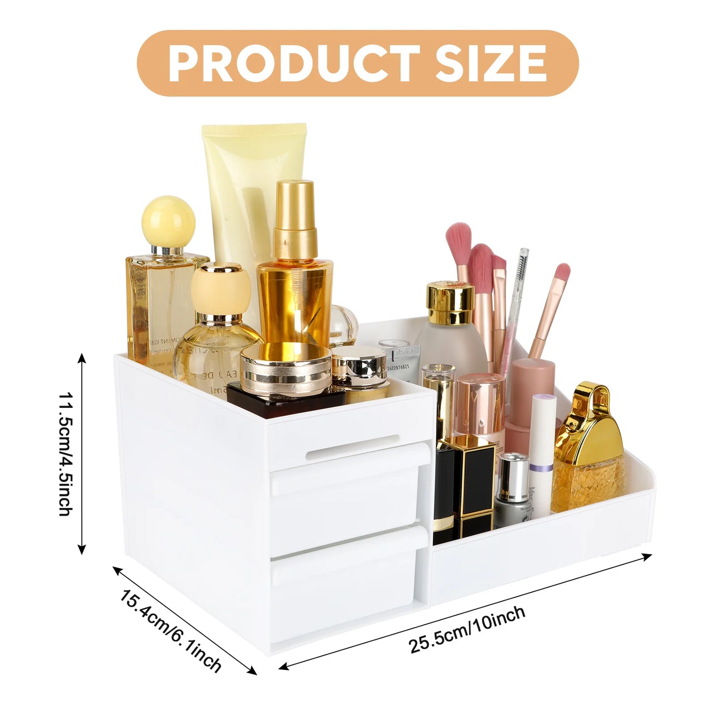 Boîte de rangement de bureau de grande capacité, étagère de stockage SunOfficiStorage