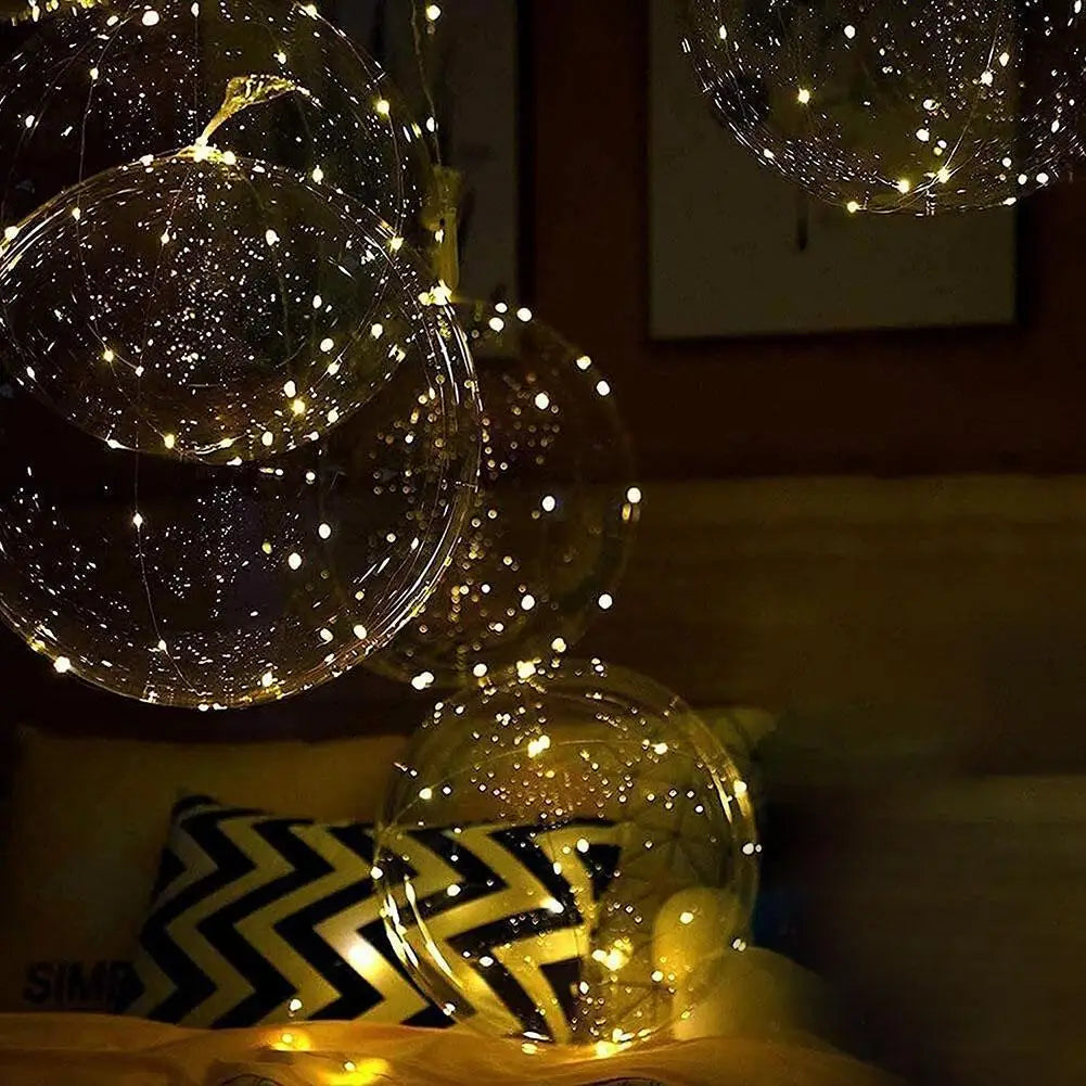 Ballons Bobo Ball avecLED lumineuse, 20 pouces