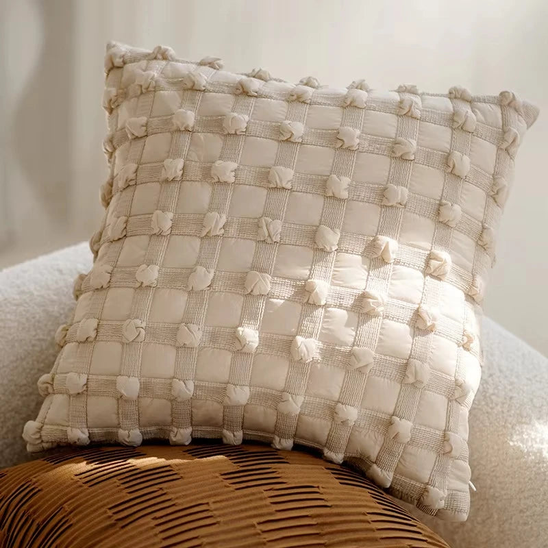 Housse de coussin de luxe légère, 30x50/45x45CM
