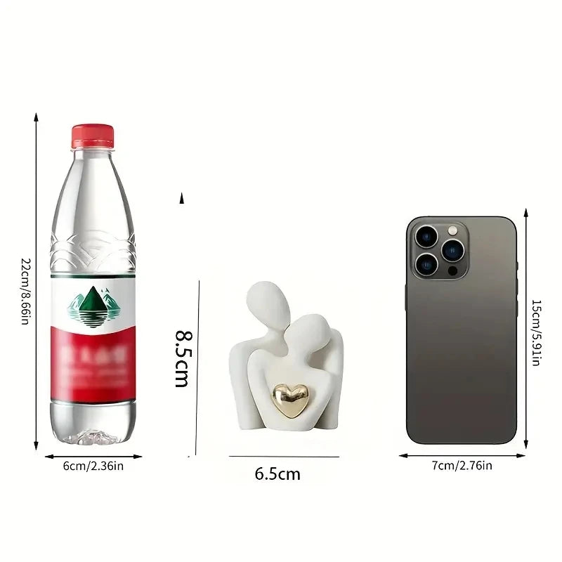 Statue d'amour romantique, 1 pièce