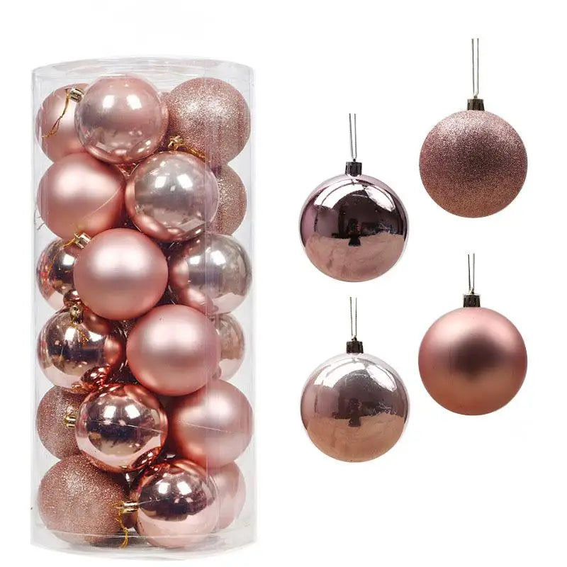 Boules de Noël brillantes