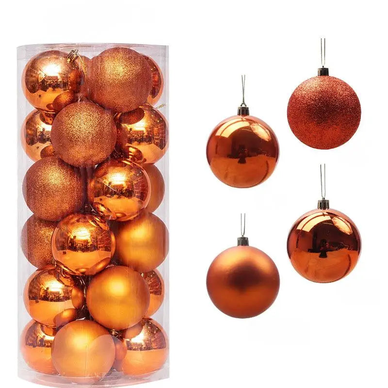 Boules de Noël brillantes