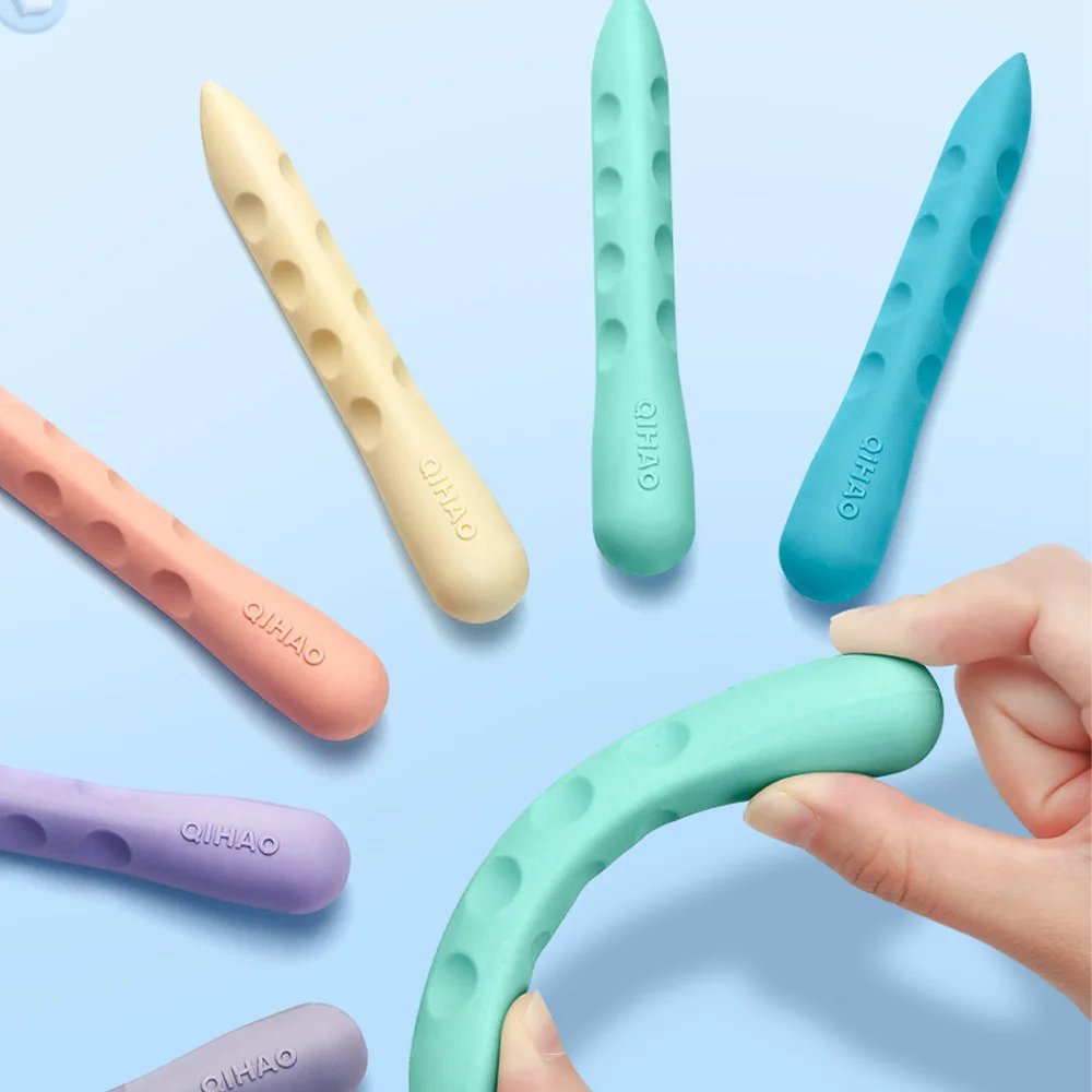 Gomme à trous très grand pour les élèves du primaire, sans marques ni sans copeaux, grande gomme créative pour les enfants sont durables