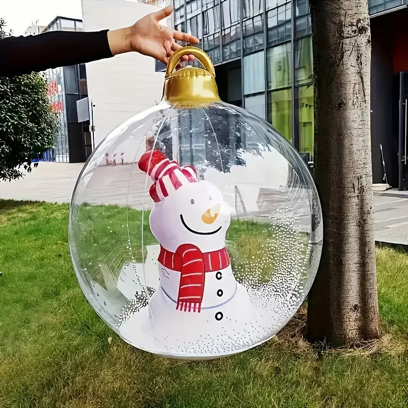 Ballons de noël bonhomme de neige, décorations d'arbre de Noël