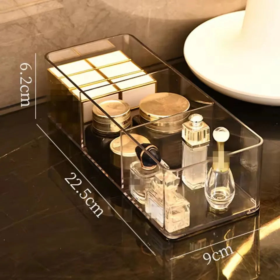Organisateur de maquillage pour tiroir, organisateur de maquillage pour vanité, comptoir, salle de bain, cuisine et armoires, boîtes de rangement