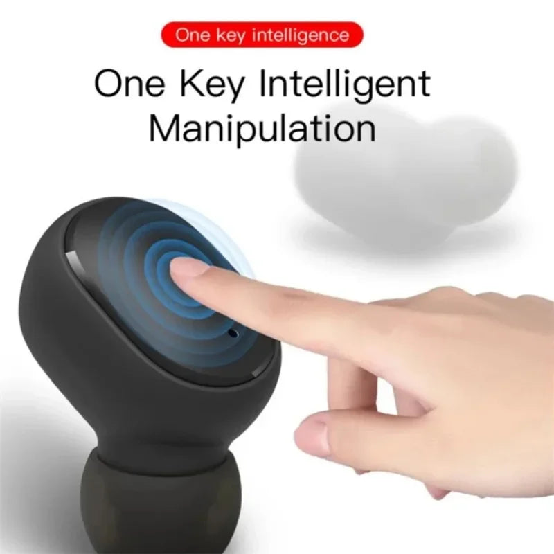 Ecouteurs sans fil E6S EOENKK, symboles de technologie et de performance