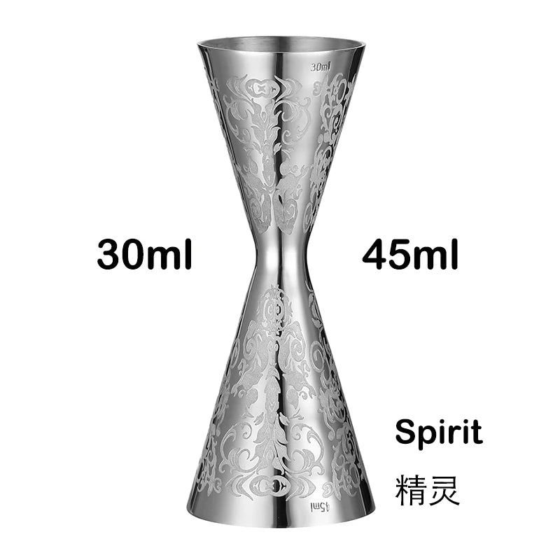 Doseur à cocktail double style japonais, mesure pour bar, outils de bar, 30/60 ml