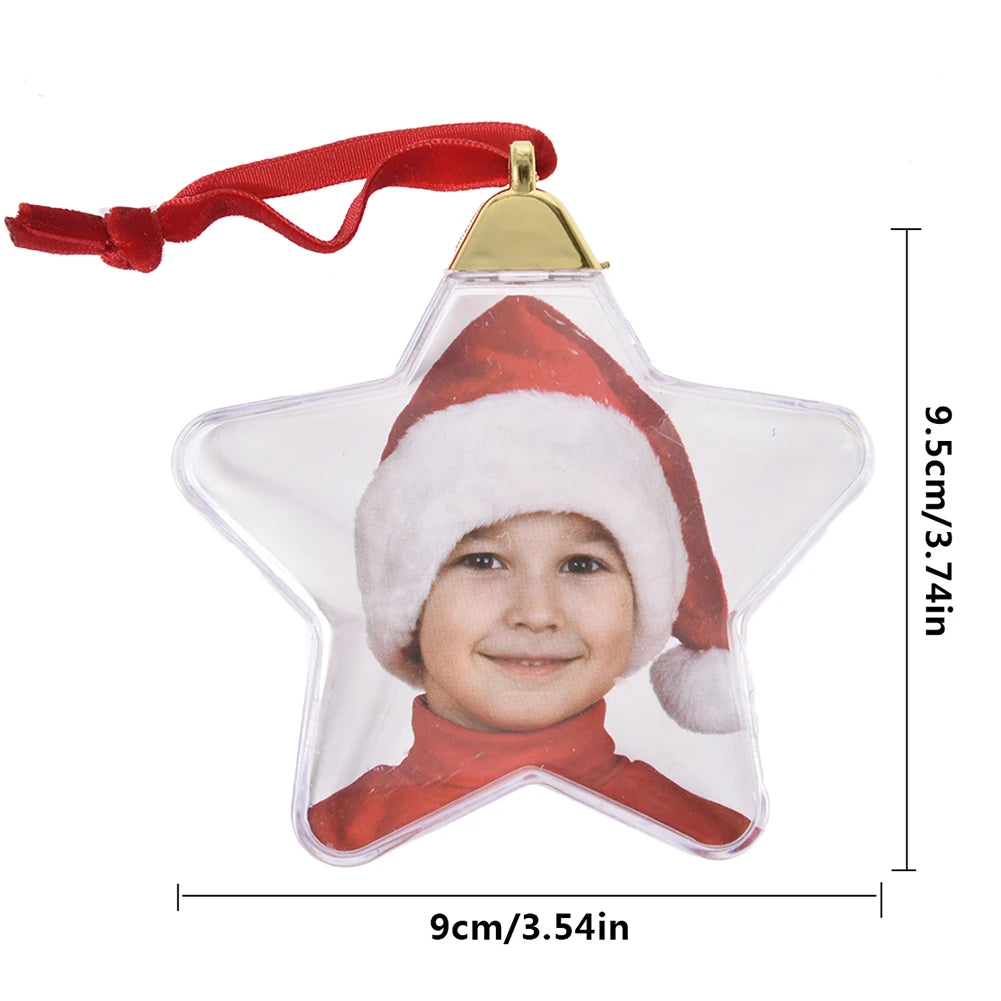 Boules de Photo de Noël personnalisées