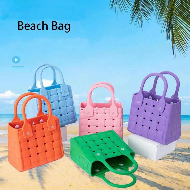 OligBasket-Fourre-Tout de Plage avec Sable, Sac de Voyage Étanche, Sac à Main de Rangement Multi-Usages pour Bateau, Piscine, Sports, Gym