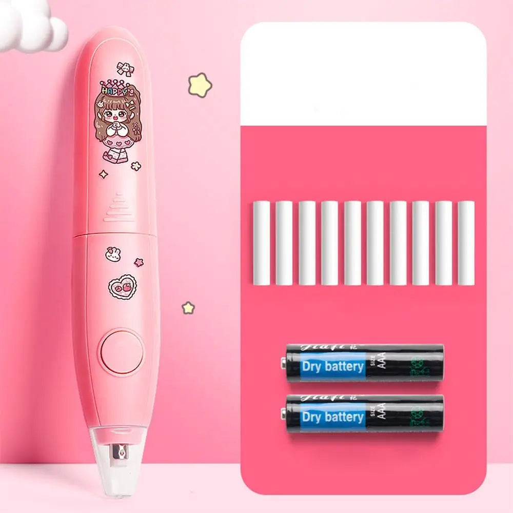 Gomme électrique de remplacement de noyau avec des maux quotidiens, moins de débris de caoutchouc économe en main-d 'œuvre, gomme automatique, ne laisse pas de marque