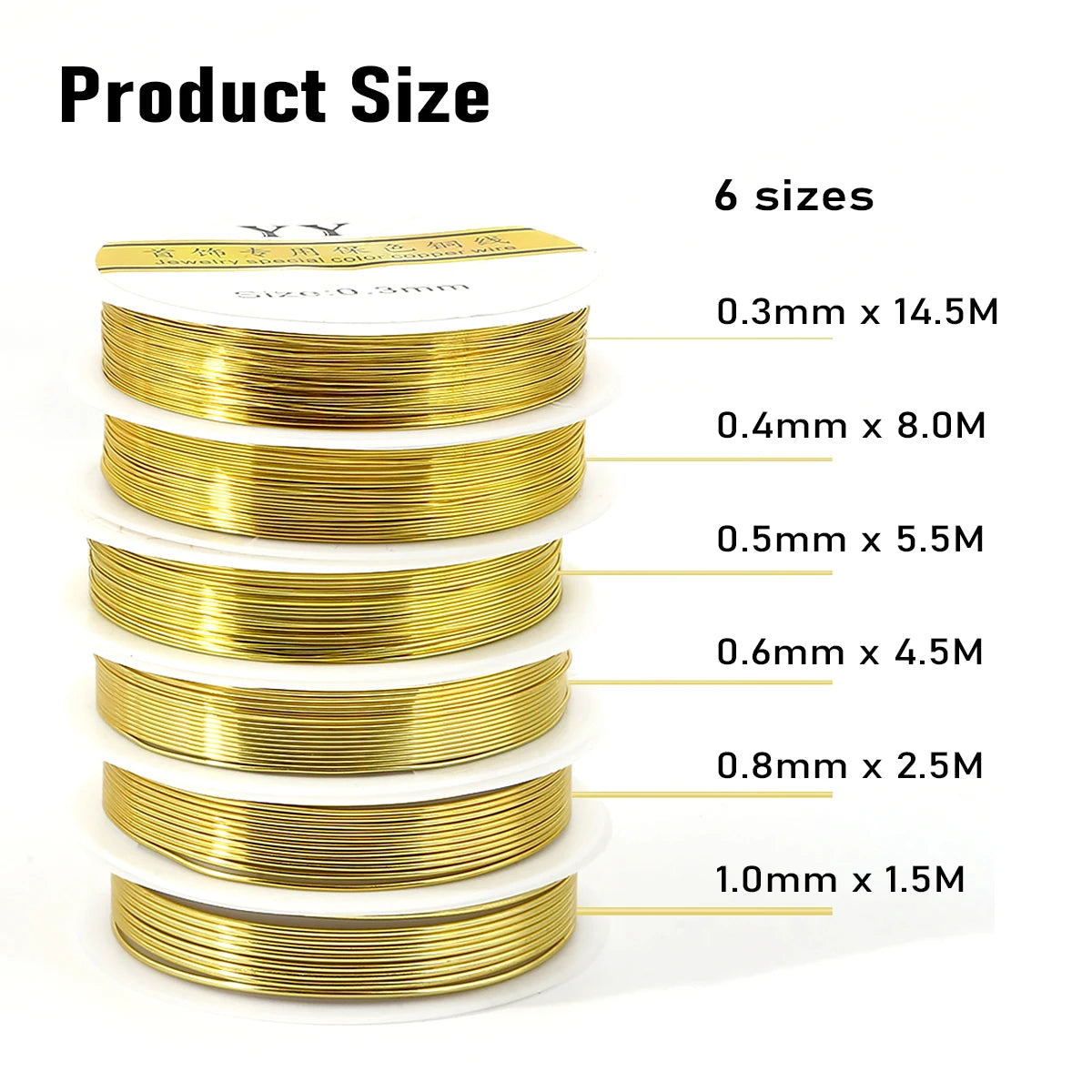 Fil de cuivre pur de 0,3 mm-1,0 mm, rétention de couleur longue durée