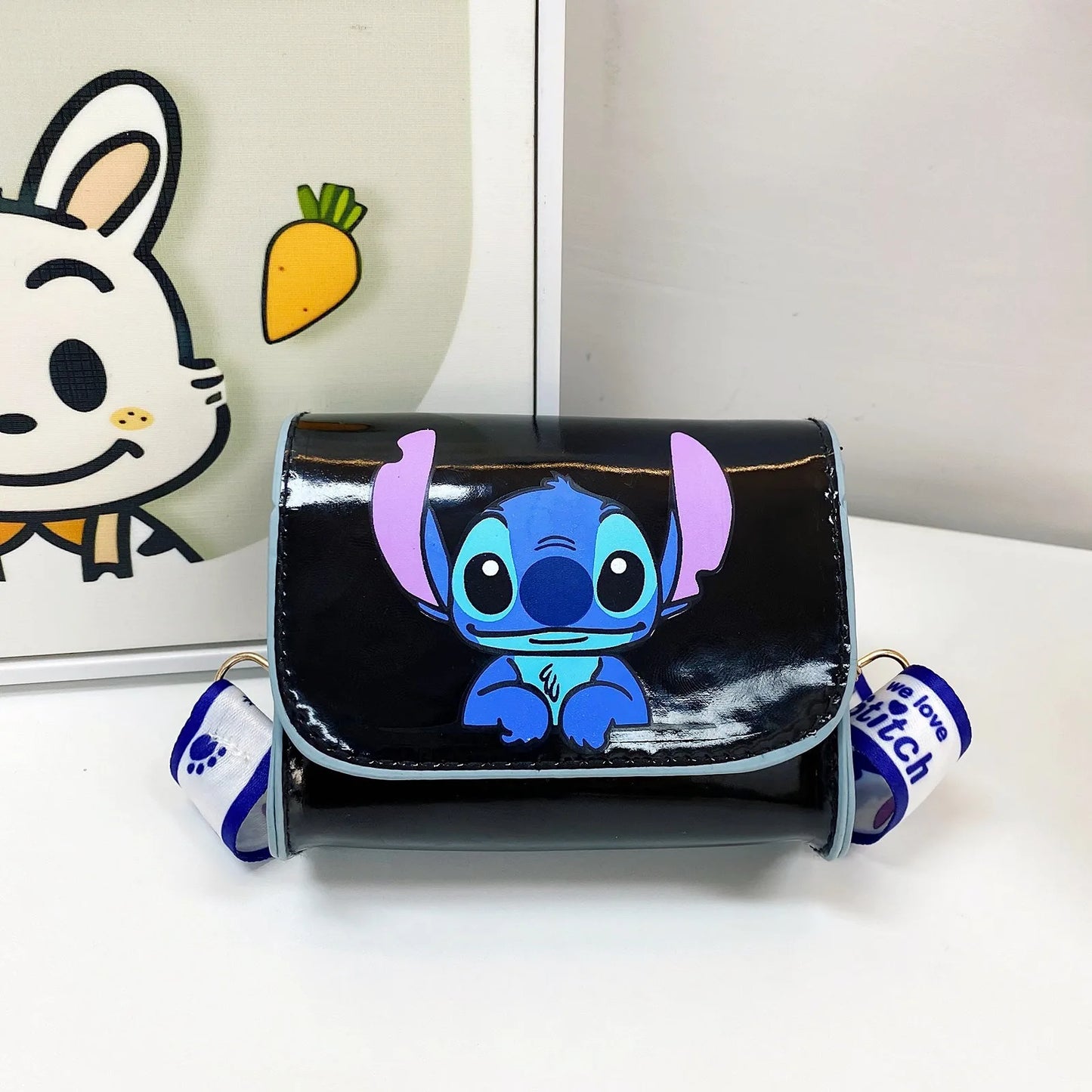 Sac à bandoulière Anime Kuromi Stitch, mini sacs à bandoulière
